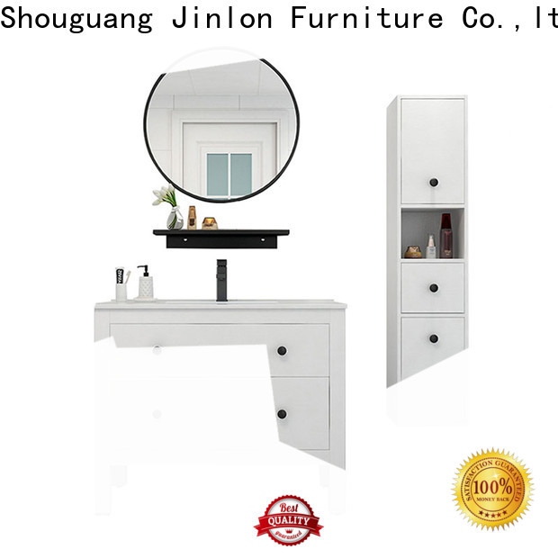 Jinlon Furniture top bathroom vanity with sink factory for home