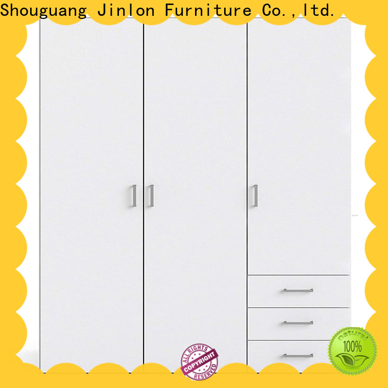 Jinlon Furniture custom black sliding wardrobe suppliers for bedroom