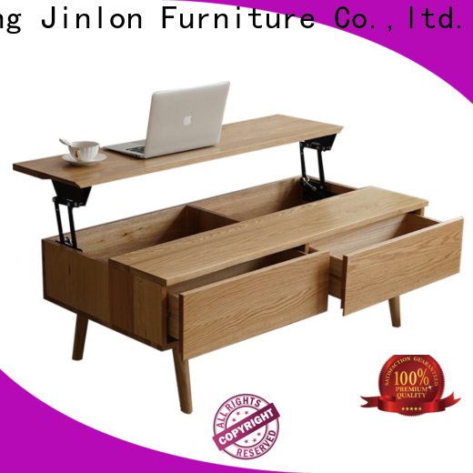 Jinlon Furniture stainless steel coffee table suppliers for living room