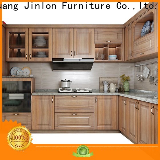 Jinlon Furniture greige kitchen cabinets New for house