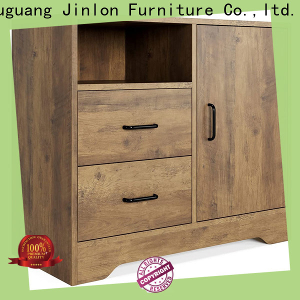 Jinlon Furniture high-quality walnut shoe rack supply for living room