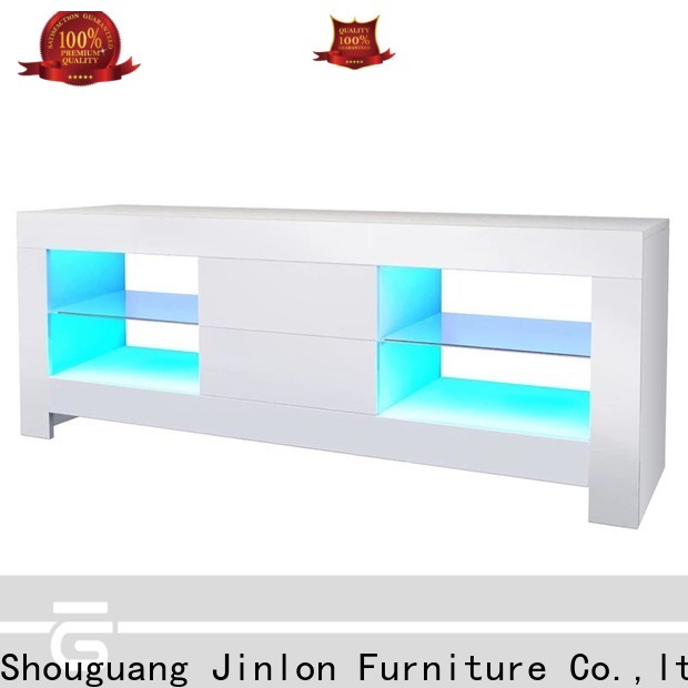 Jinlon Furniture chrome tv stand for business for house